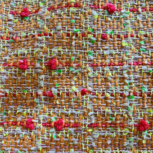 Kate spade tweed Pamela neon skirt 8 - Picture 7 of 12